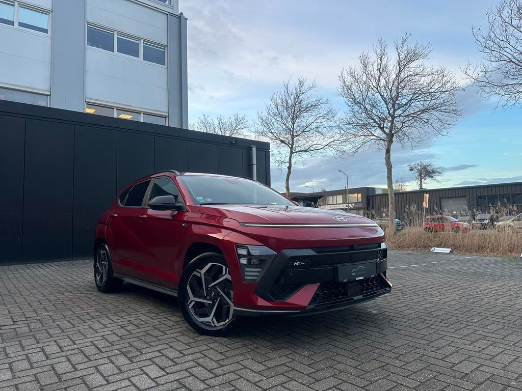 Hyundai Kona N Line 16.MHEV/360cam/stoel&stuurverwarming/ACC, Auto's, Hyundai, Parkeerassistent, Bedrijf, 148 pk, 1300 kg