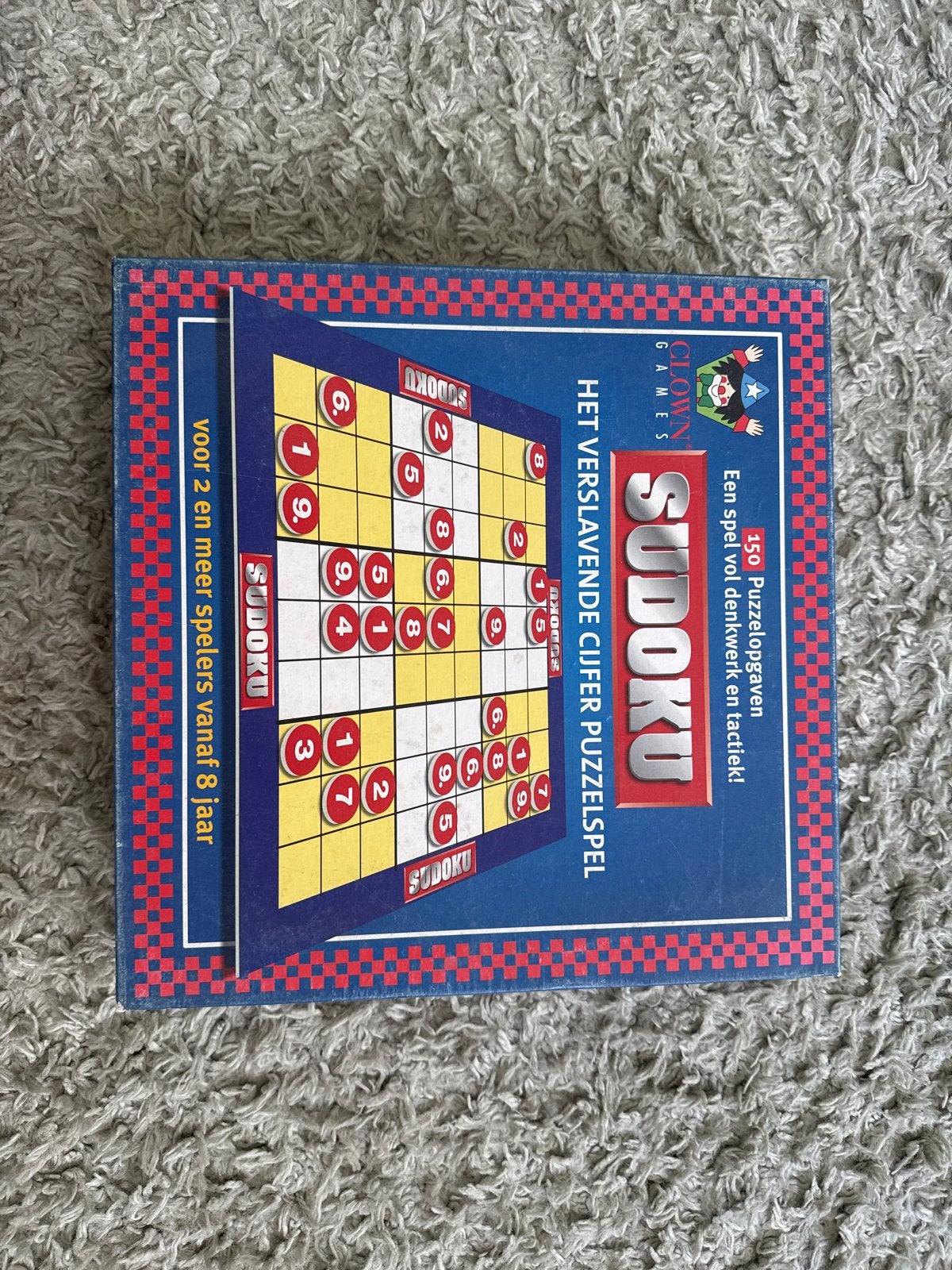 Sudoku cijferpuzzelspel, Hobby en Vrije tijd, Gezelschapsspellen | Bordspellen, Drie of vier spelers, Ophalen of Verzenden, Gebruikt