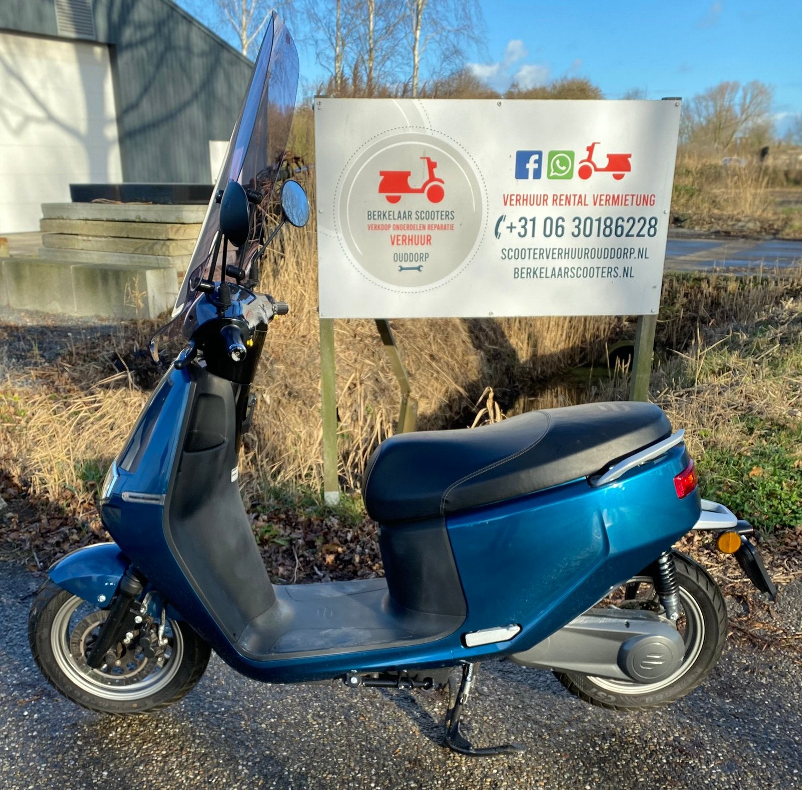 Verkocht., Gebruikt, Berkelaarscooters@gmail.com, Elektrisch, Ver weg.