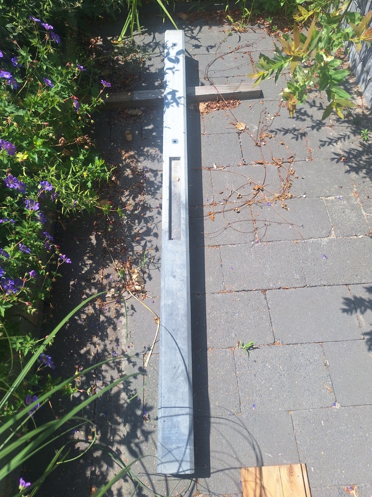 Betonnen schuttingpaal, Ophalen, Gebruikt, 180 tot 250 cm, Palen