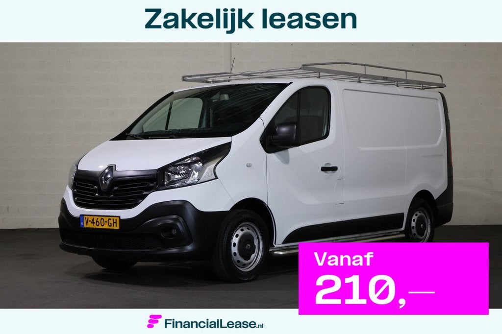 Renault Trafic 1.6 dCi Airco Inrichting Imperiaal Sidebars, Voorwielaandrijving, Stof, Gebruikt, Euro 6