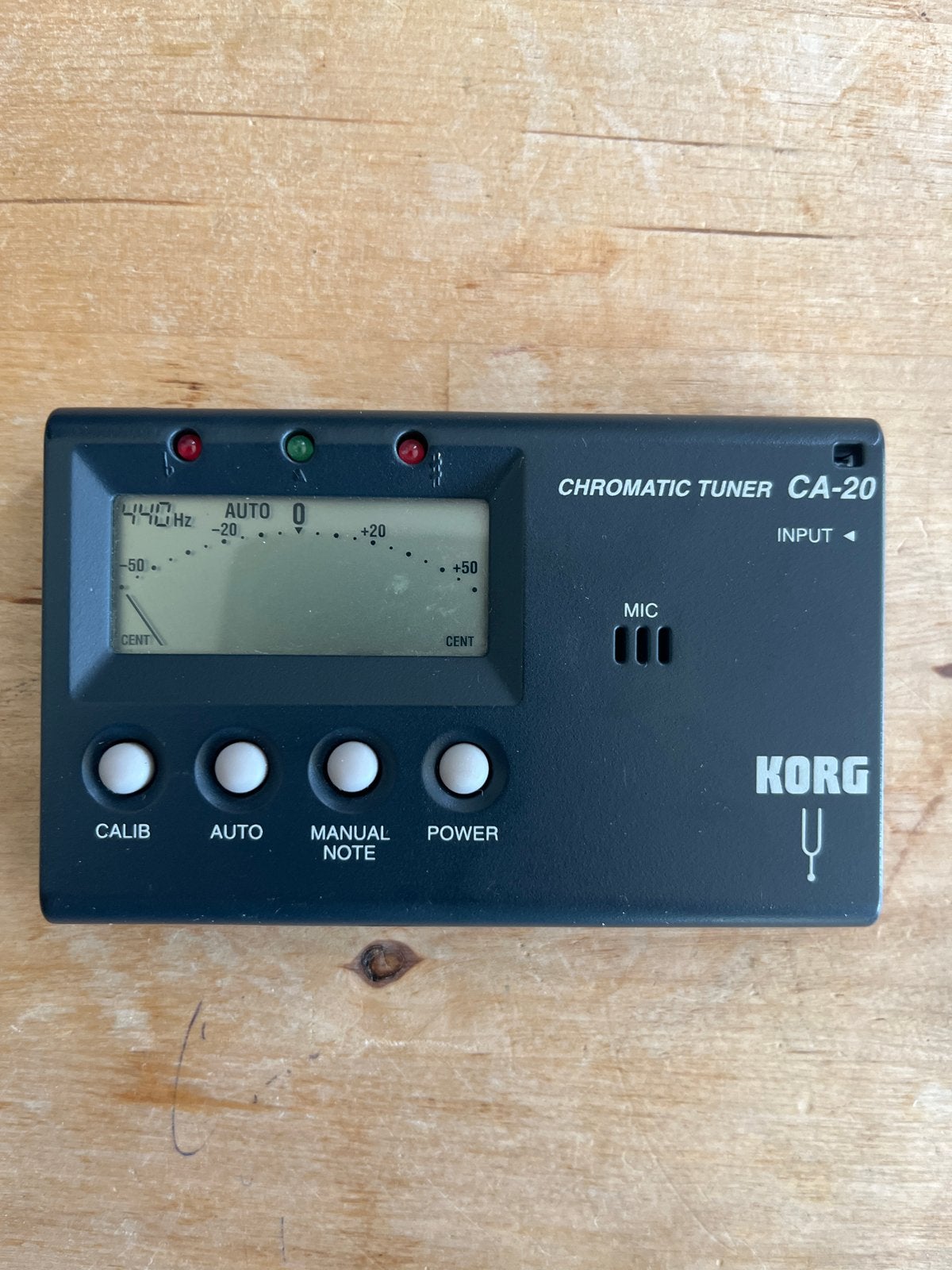 Korg CA-20 Chromatic Tuner - Stemapparaat, Ophalen of Verzenden, Gebruikt, Overige instrumenten