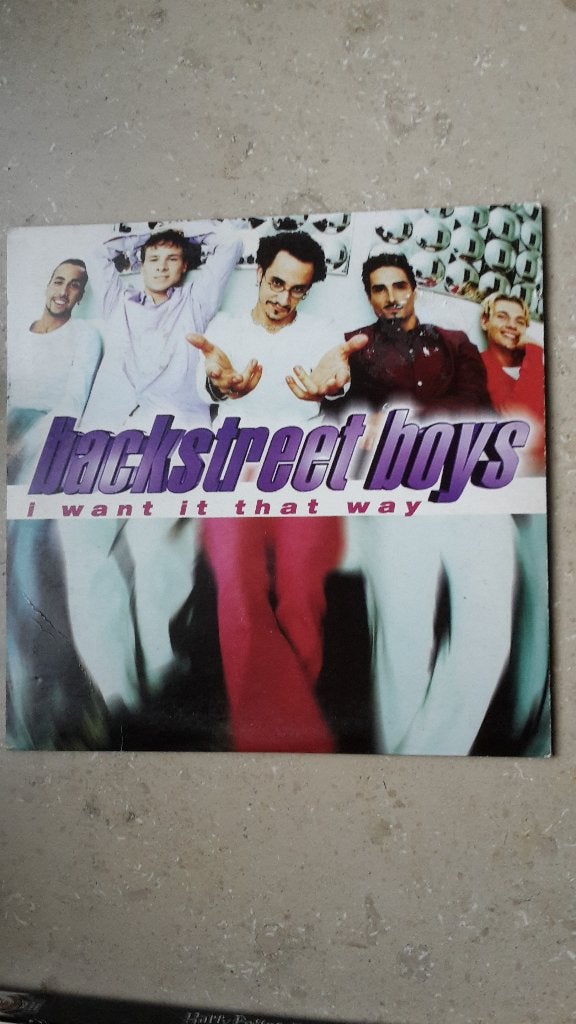 CD single Backstreet Boys - I want it that way, Cd's en Dvd's, Cd Singles, Ophalen of Verzenden, Gebruikt, Pop