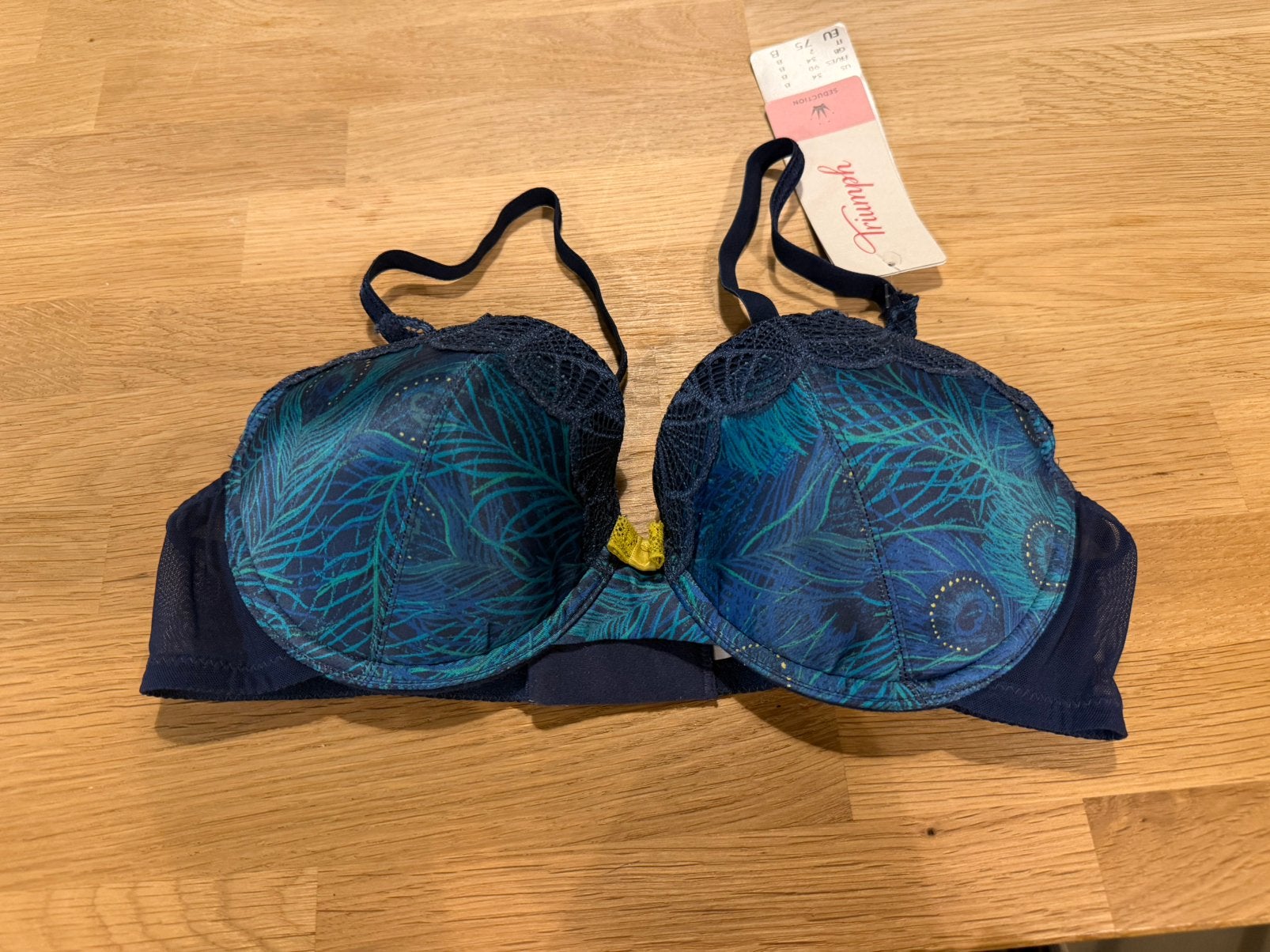 Triumph bh 75B NIEUW!! Nu €15, Ophalen of Verzenden, Blauw, BH