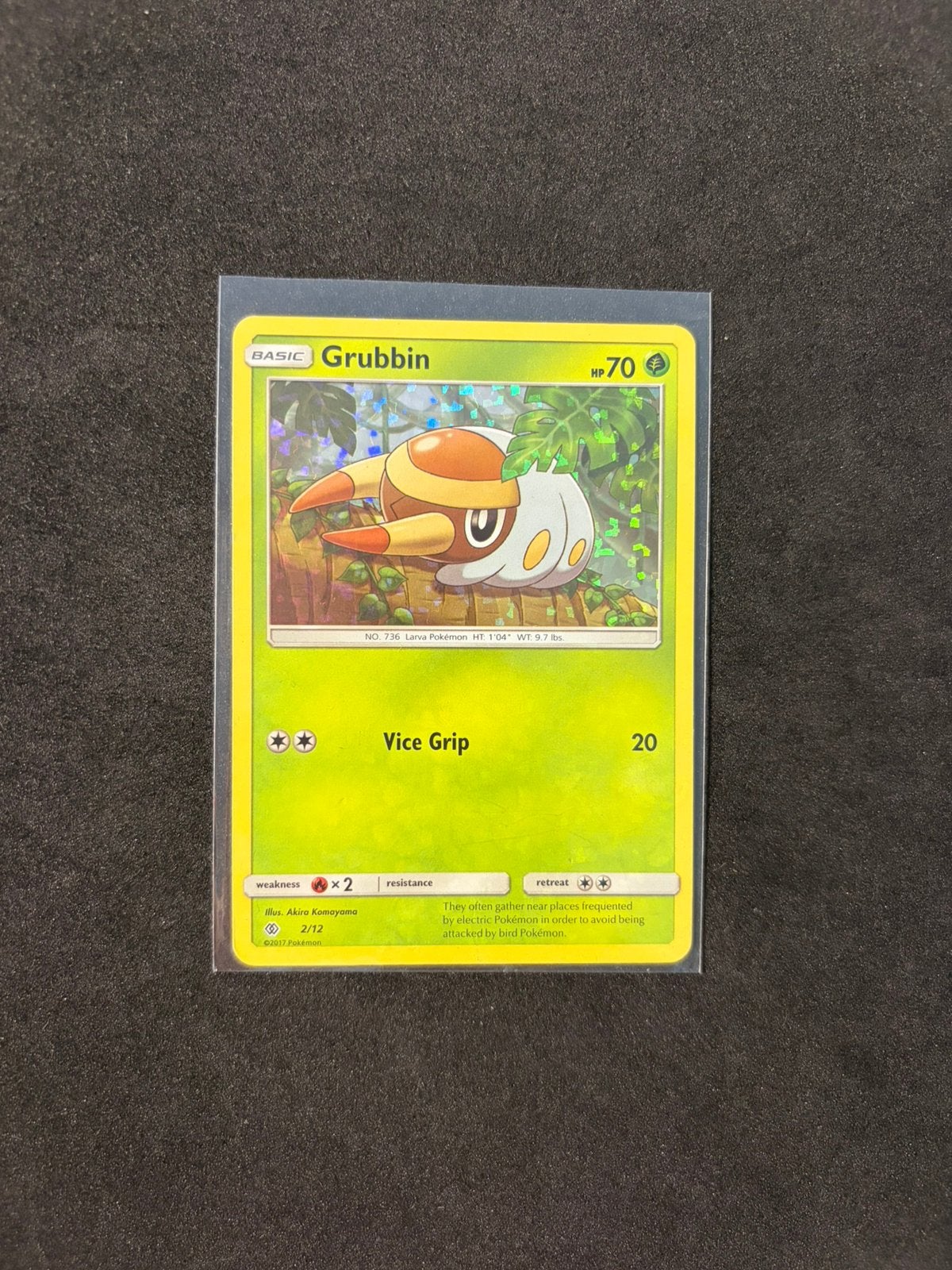 Pokemon collectie: Grubbin MCD2 - Mcdonalds promo 2017, Ophalen of Verzenden, Zo goed als nieuw, Losse kaart