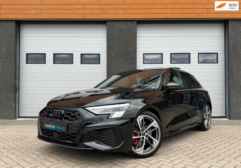 Audi S3 Sportback 2.0 TFSI quattro Pano RS Seat Matrix B&O, S3, Gebruikt, Zwart, Leder