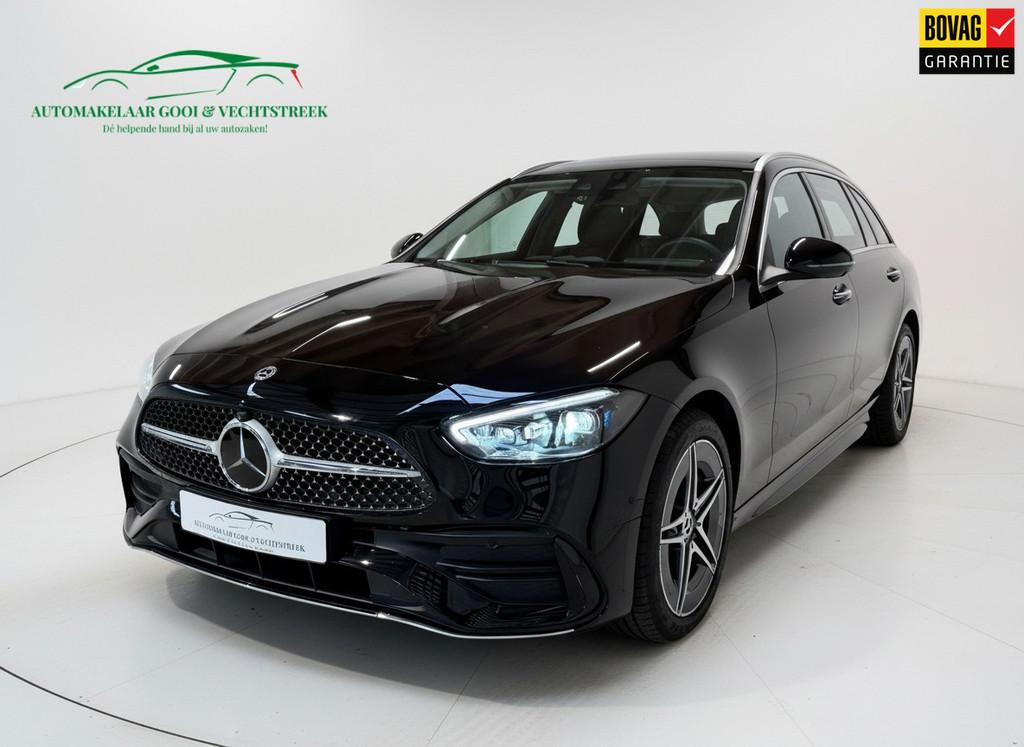 Mercedes-Benz C-klasse Estate 300 e Premium Plus AMG - Pano, Automaat, Gebruikt, Zwart, 4 cilinders
