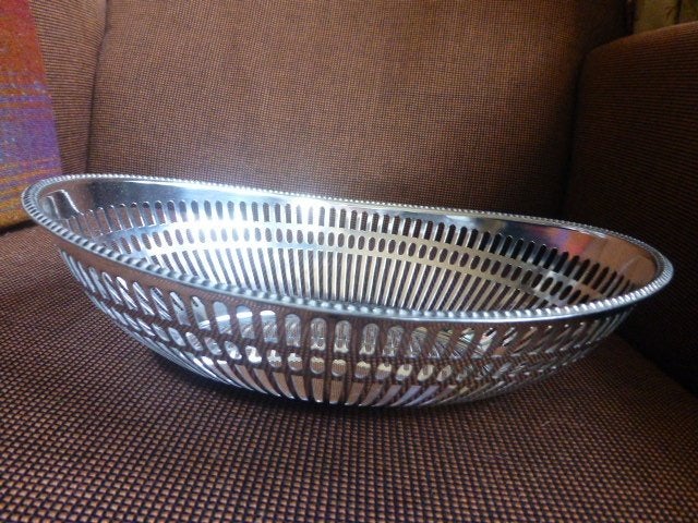 Zilver-plate Broodmand / gemerkt Van Kempen en Begeer, Ophalen of Verzenden
