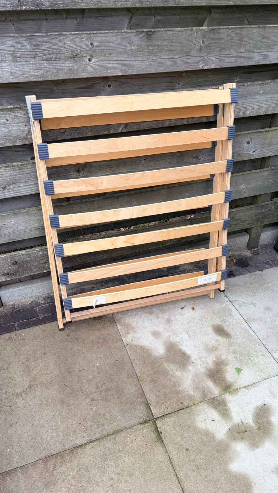 Opklabare lattenbodem 200x80, Huis en Inrichting, Slaapkamer | Bedden, Gebruikt, Eenpersoons, Ophalen of Verzenden, 80 cm