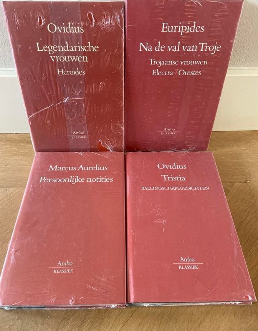 Ambo Klassiek: Ovidius, Euripides, Marcus Aurelius (4 boeken, Boeken, Ophalen of Verzenden, Nieuw, Europa overig