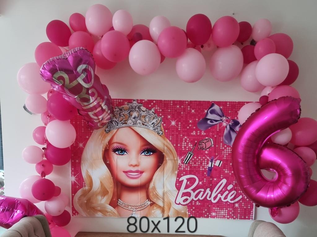 Barbie feest verziering, Ophalen of Verzenden, Verjaardag