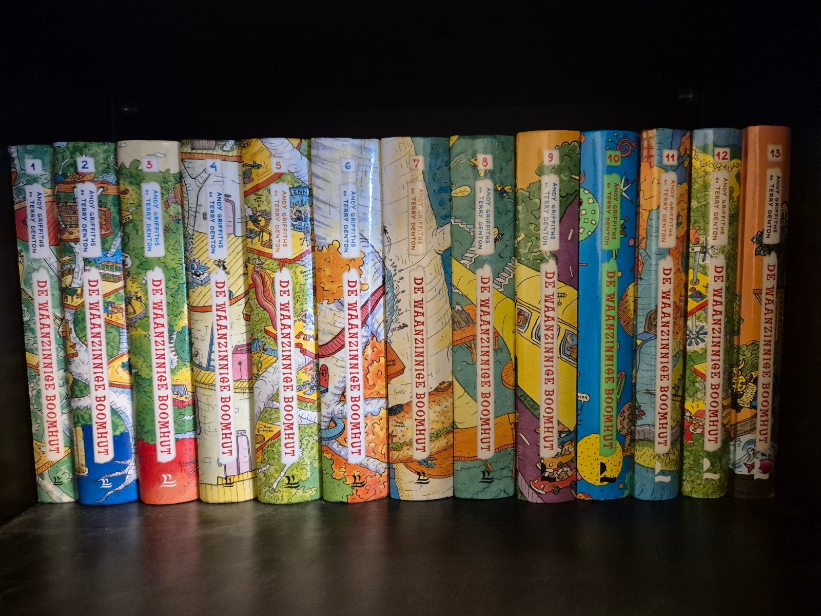 Complete serie De Waanzinnige Boomhut, Ophalen of Verzenden, Gelezen, Fictie algemeen