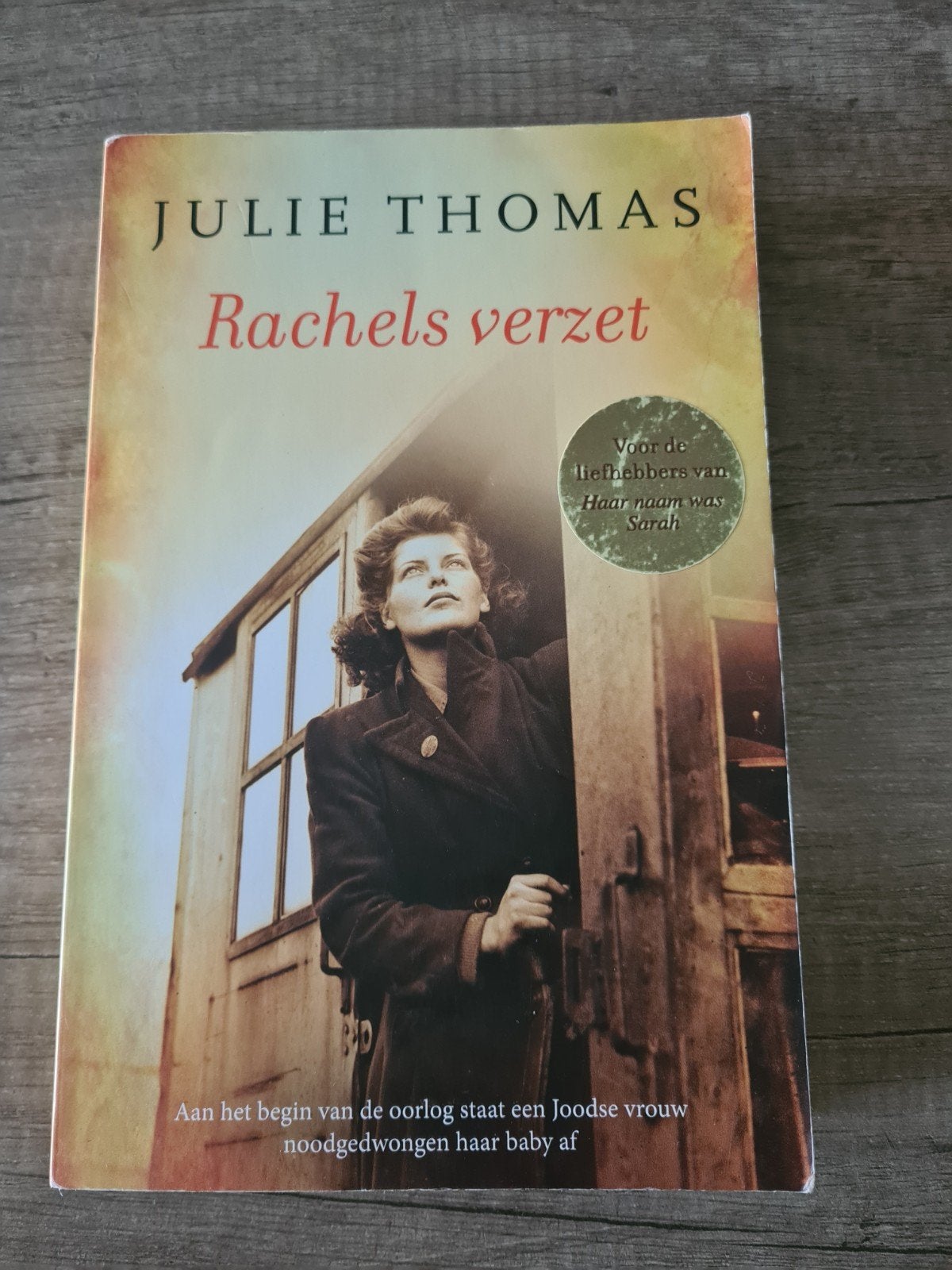 Rachels verzet - Julie Thomas (roman), Ophalen of Verzenden, Gelezen, Julie Thomas, Nederland