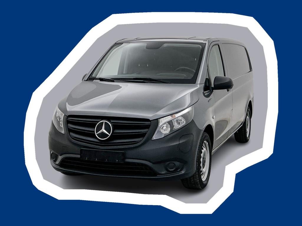 Mercedes-Benz eVito 112 L2 60 kWh 285km WLTP Camera Stoelver, Auto's, Gebruikt, Met garantie (alle), Autotrust, Zilver of Grijs