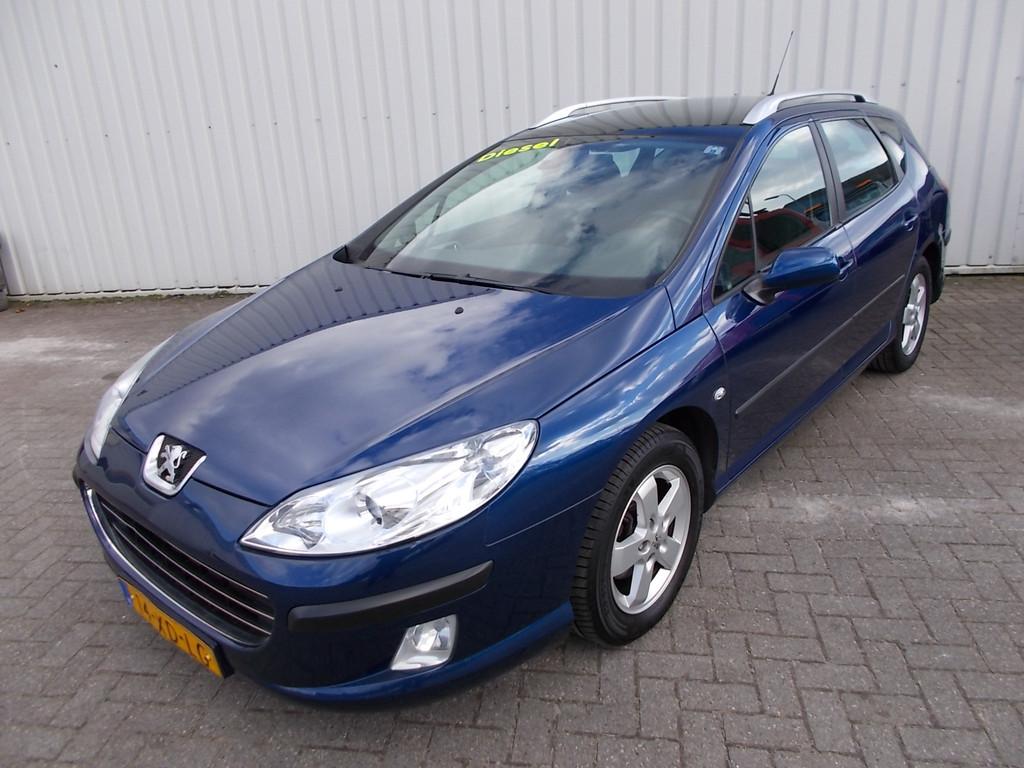 Peugeot 407 SW 1.6 HDIF PREMIUM ( EXPORT / ZO MEE ), Voorwielaandrijving, Stof, Gebruikt, 4 cilinders
