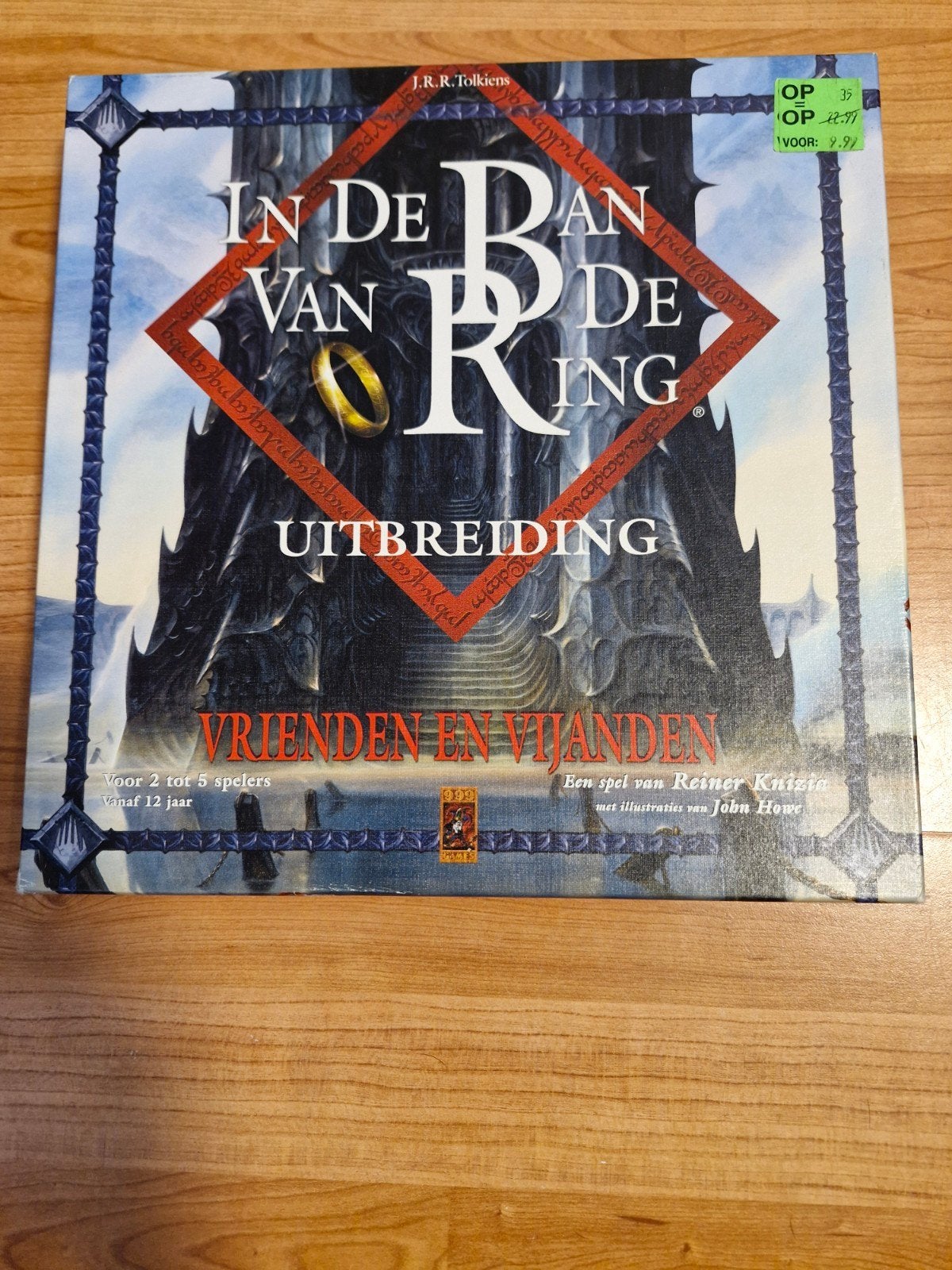 In de Ban van de Ring: Vrienden en Vijanden Uitbreiding, Drie of vier spelers, Ophalen of Verzenden, Zo goed als nieuw, 999 Games