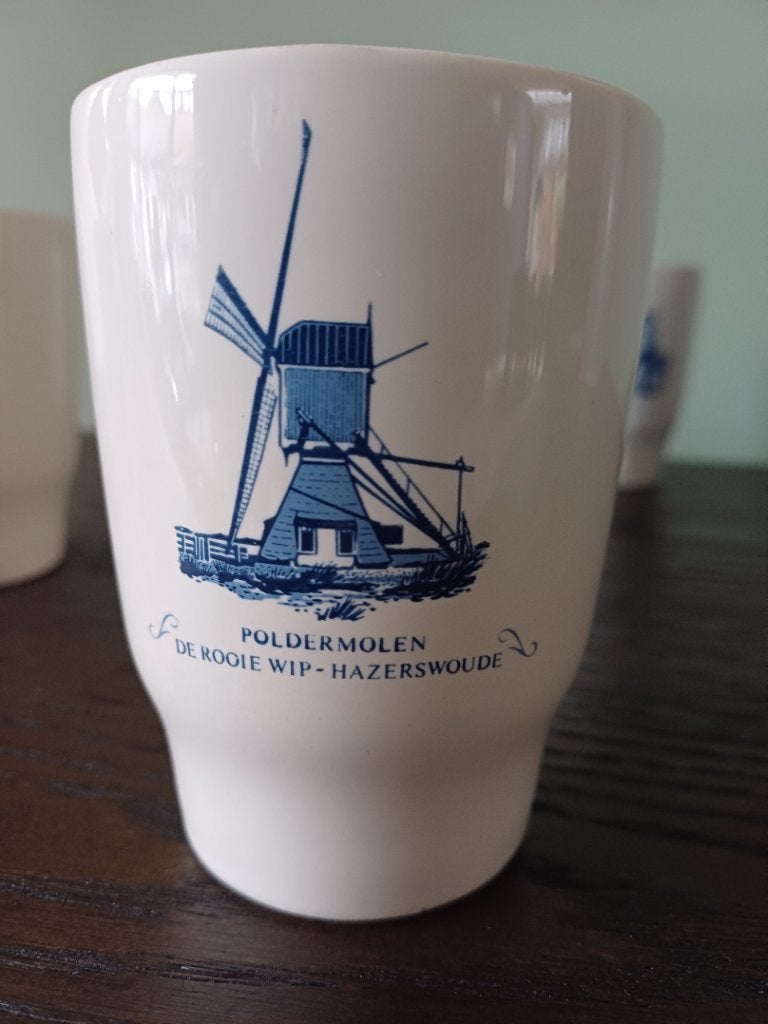 twee molenbekers Villeroy & Boch, Huis en Inrichting, Overige typen, Ophalen of Verzenden, Zo goed als nieuw, Overige stijlen
