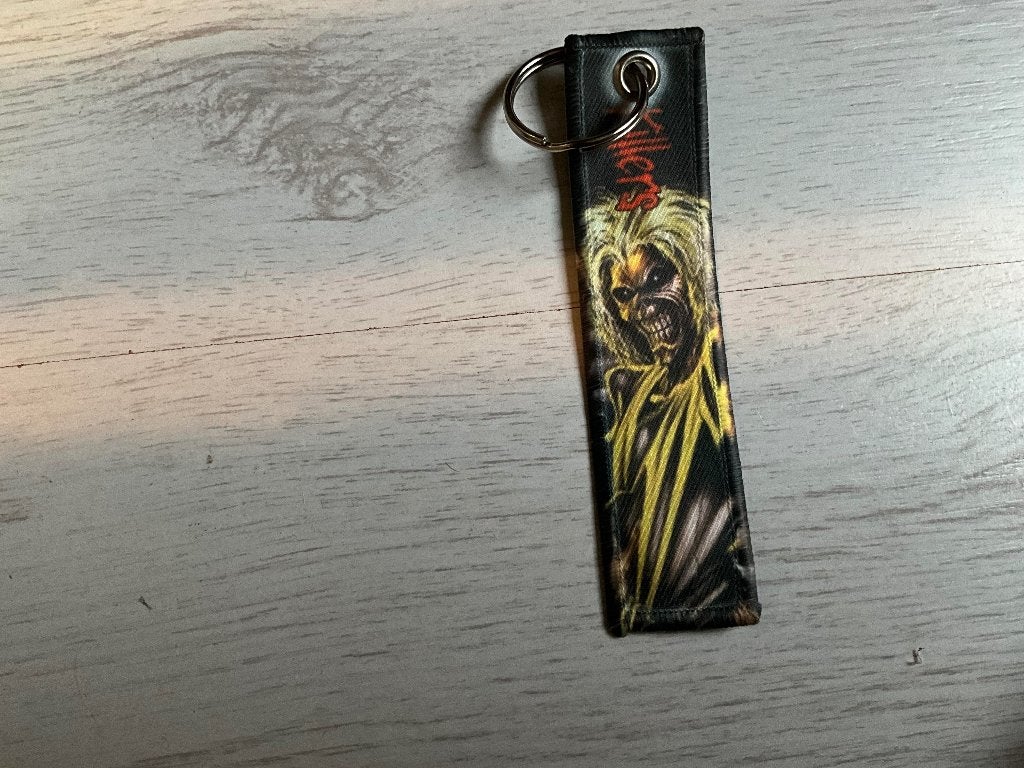 Sleutelhanger van Iron Maiden nieuw zie foto, Nieuw, Sleutelhanger van Iron Maiden nieuw zie foto, Ophalen of Verzenden, Emmen