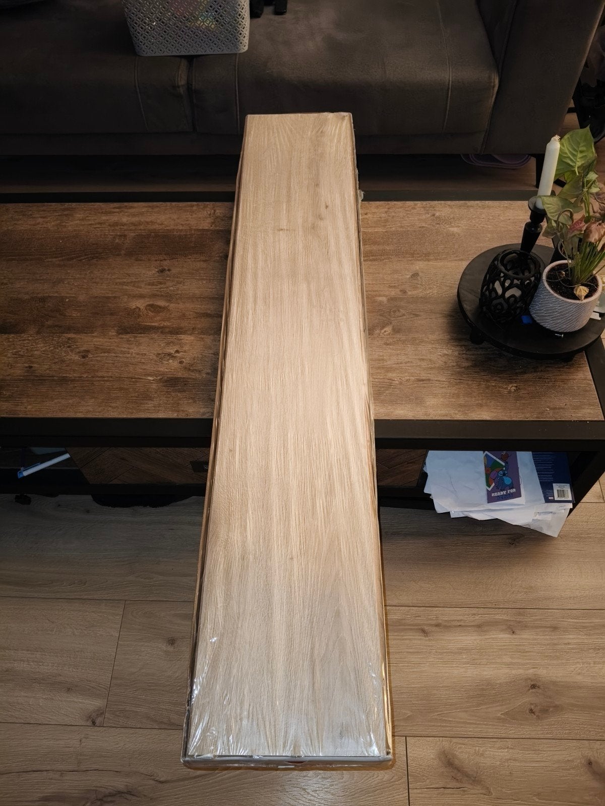 4,75m² laminaat (2 pakken), Ophalen, 50 tot 150 cm, Nieuw, Minder dan 5 m²