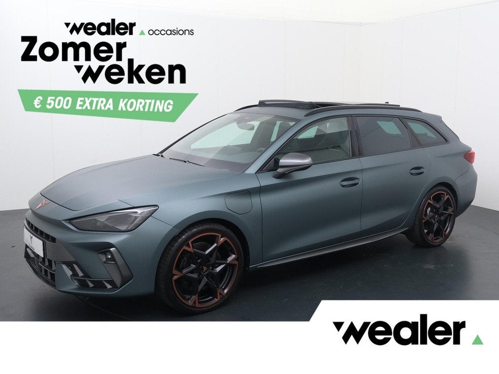 CUPRA Leon Sportstourer 1.5 TSI e-Hybrid VZ | 272 PK | Panor, Auto's, Cupra, 4 cilinders, 26 kWh, Plug-in hybride, Hybride Elektrisch/Benzine