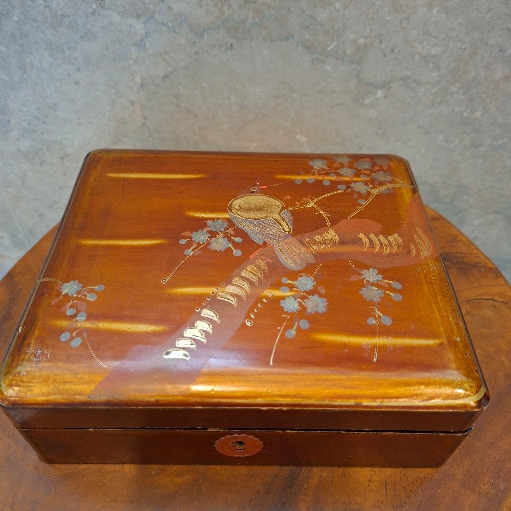 Japans lakdoosje handwerk, Antiek en Kunst, Ophalen of Verzenden