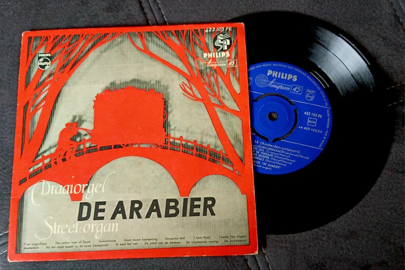 Draaiorgel de Arabier - Medley nr 13 en 14, Cd's en Dvd's, Vinyl Singles, Ophalen of Verzenden, Gebruikt, Overige formaten