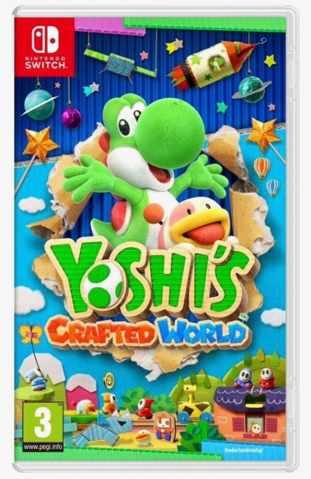 Yoshi crafted world, 2 spelers, Zo goed als nieuw, Vanaf 3 jaar, Ophalen