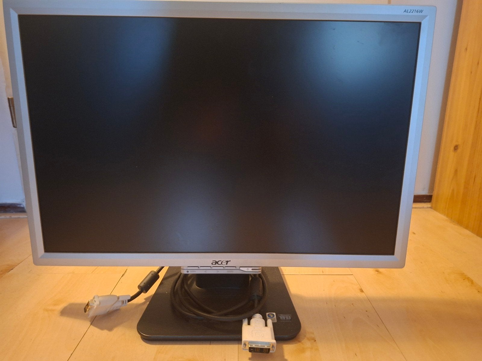 Acer AL2216W LCD Monitor - Goede staat, Ophalen, Gebruikt, Full HD, 60 Hz of minder