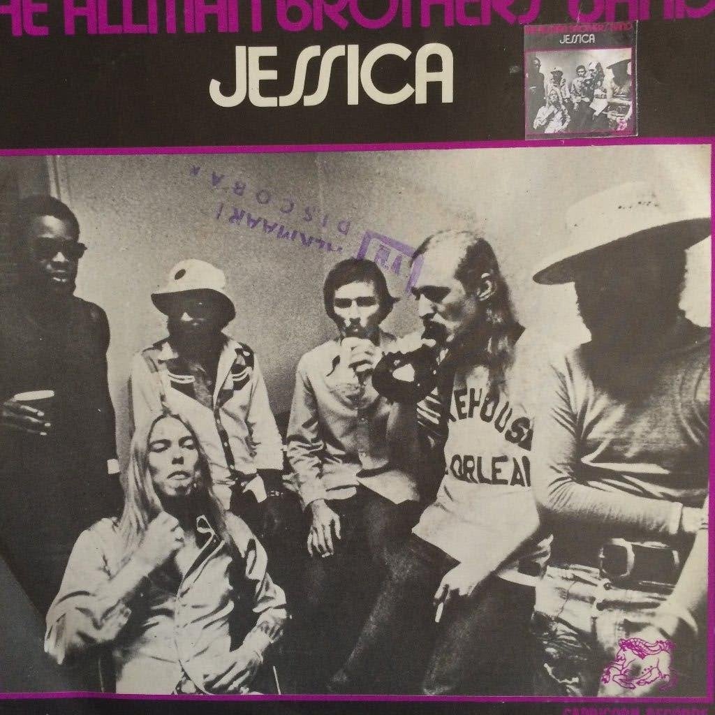 single: The Allman Brothers Band – Jessica (1976), Ophalen of Verzenden, Gebruikt