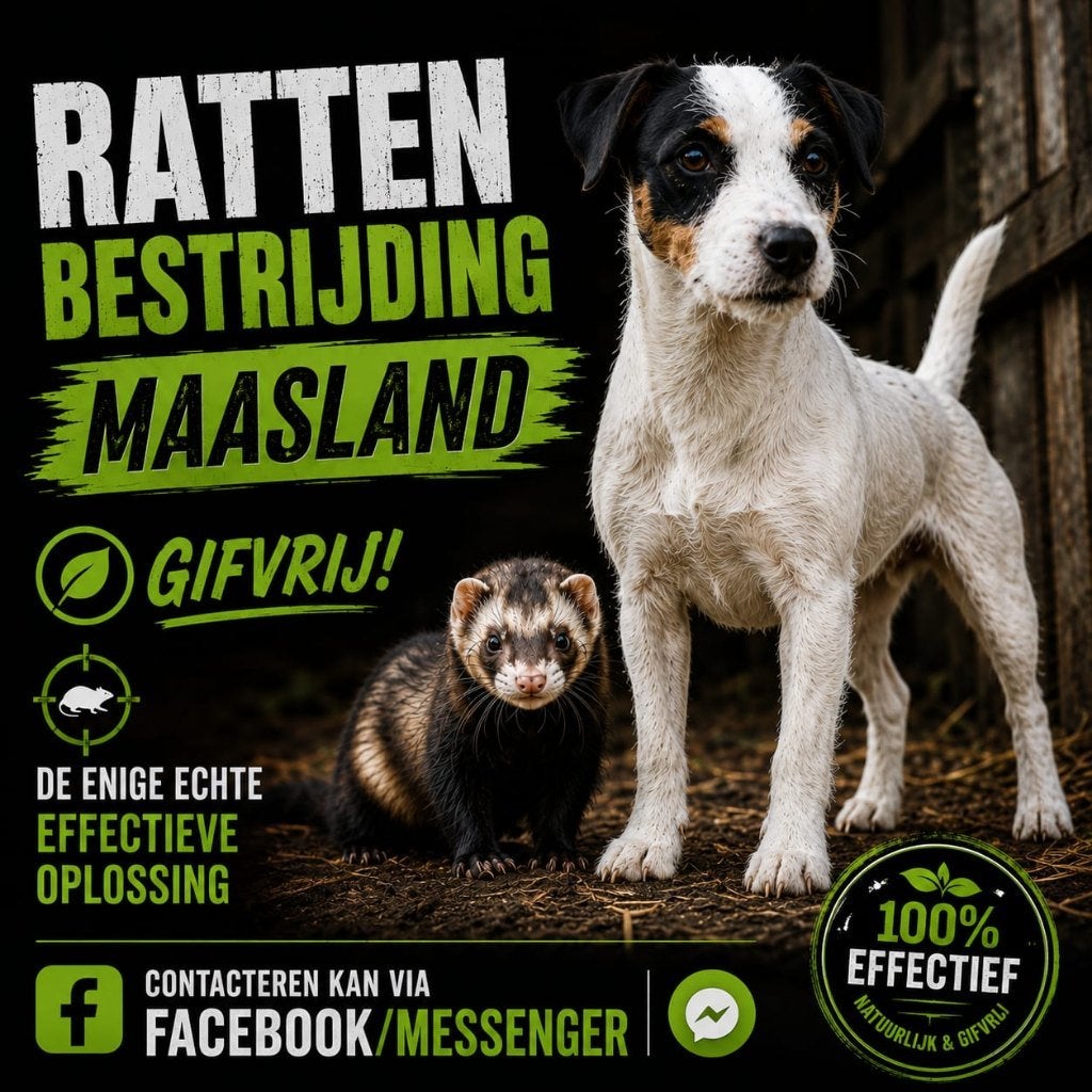 GIFVRIJE  RATTENBESTRIJDING, Ophalen, Gebruikt