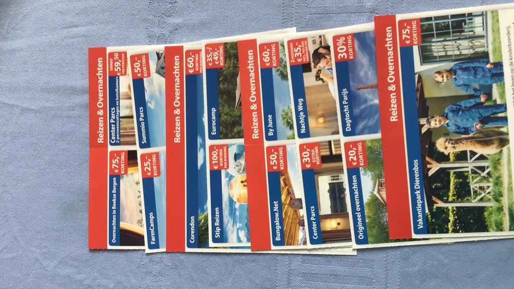 Reizen en overnachten voordeelbon geldig tot 1 juli. 2026, Tickets en Kaartjes, Twee personen