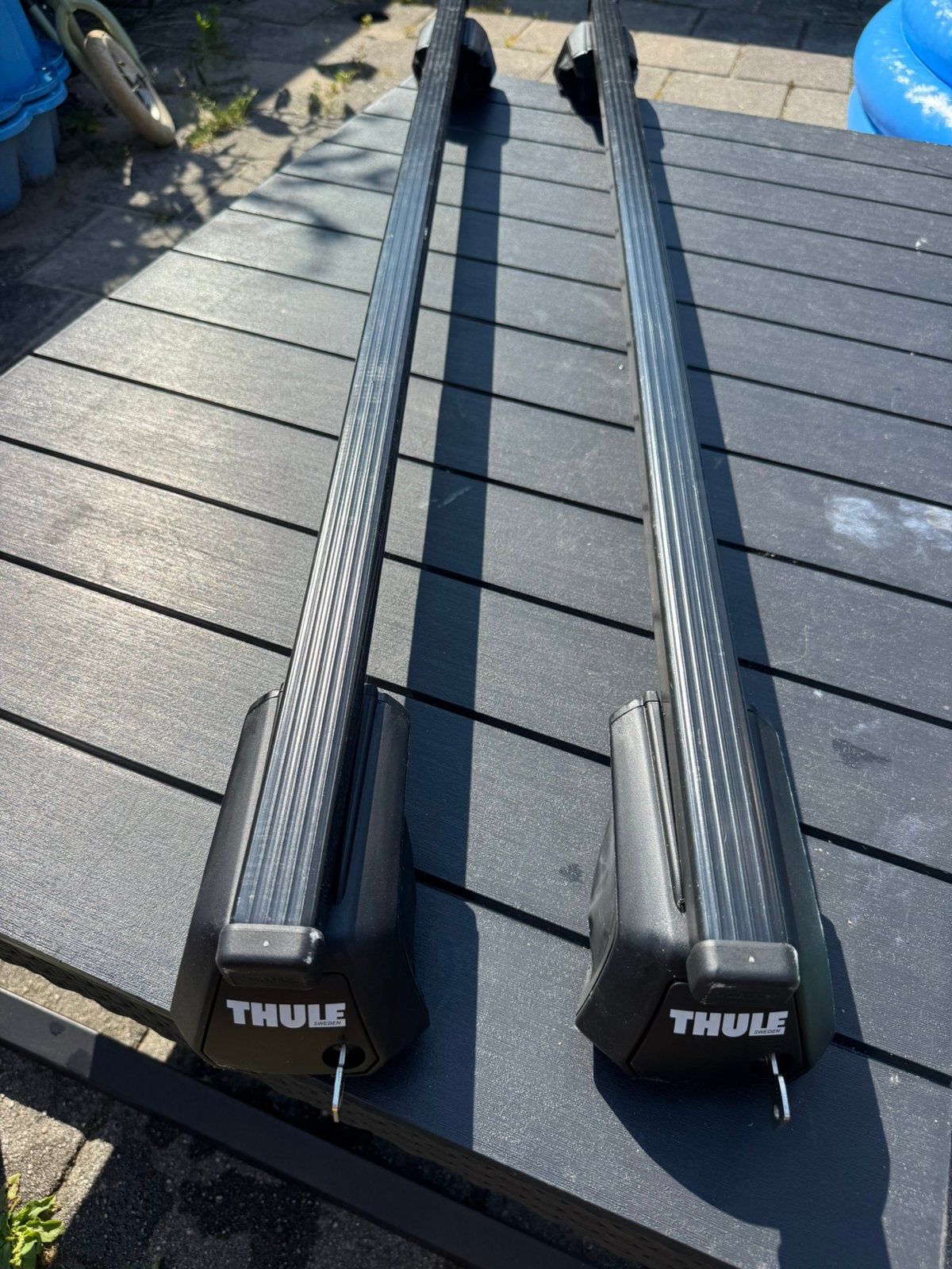 Thule Dakdragers Skoda SuberB 2008 / 2015, Auto diversen, Dakdragers, Ophalen, Zo goed als nieuw