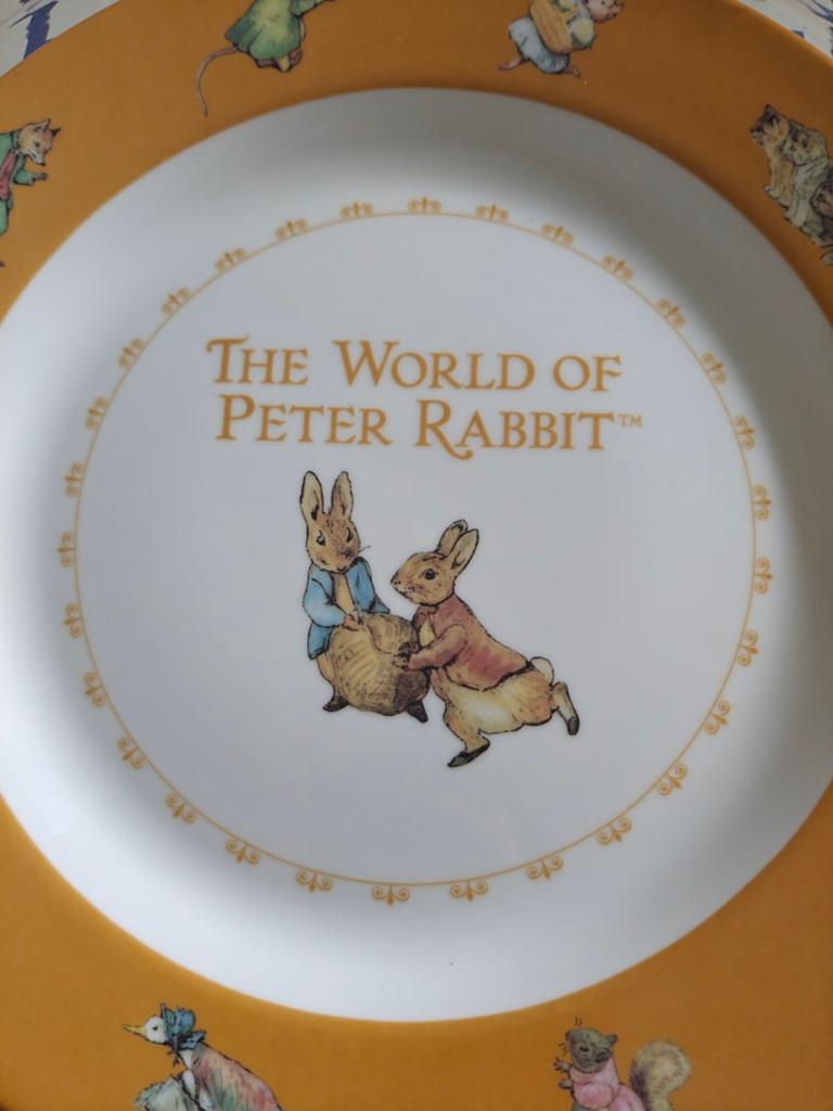 Limited edition bord 23cm Pieter Konijn, Beatrix Potter, Huis en Inrichting, Keuken | Servies, Nieuw, Ophalen of Verzenden, Bord(en)