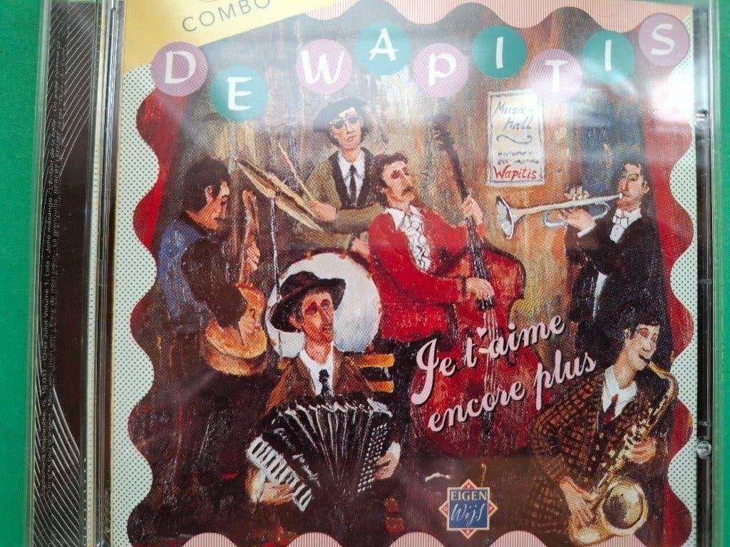 COMBO DE WAPITI'S - JE T'AIME ENCORE PLUS, Ophalen of Verzenden, Zo goed als nieuw, Jazz, Album