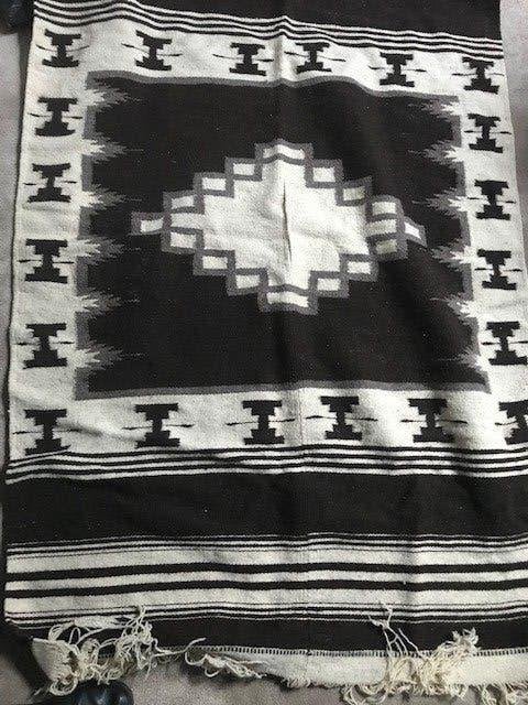 volkskunst Mexico poncho, Mexico, Ophalen of Verzenden, Overige typen, Overige materialen