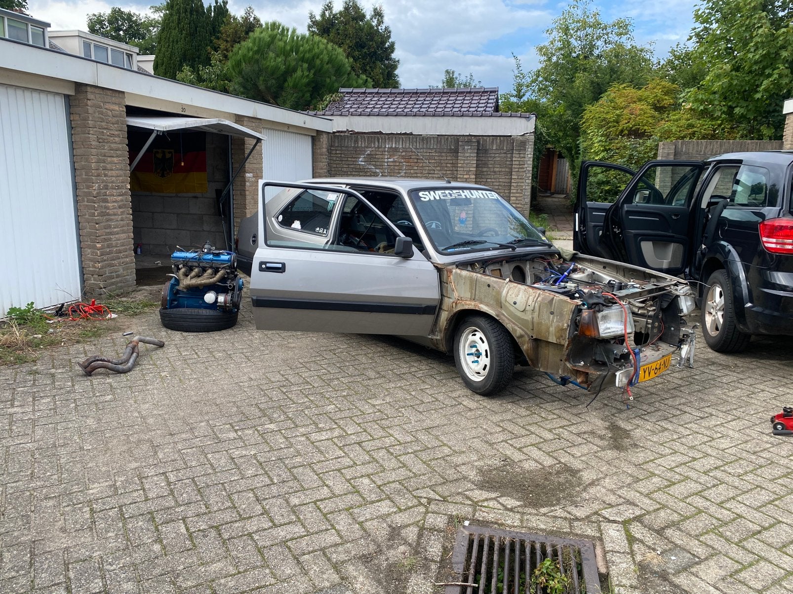 Volvo 340/360 onderdelen (AZEV A wielen, Fuel cell), Ophalen, Nieuw, Volvo