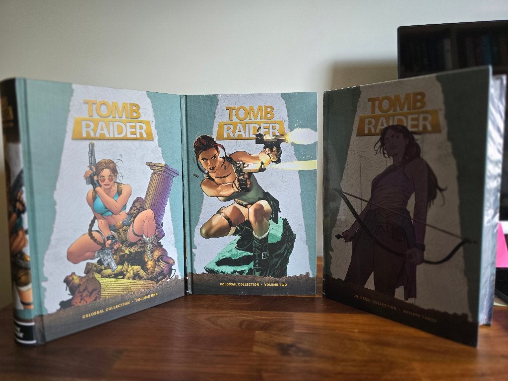Tomb Raider Collosal Collection (Complete serie van 3 HC), Boeken, Complete serie of reeks, Ophalen of Verzenden, Nieuw, Amerika