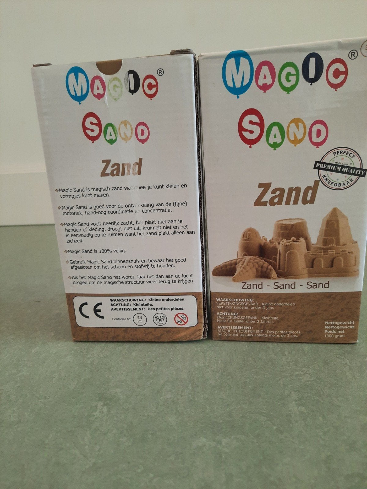 Magic Sand - Magisch Zand (2x 1000g), Ophalen of Verzenden, Zo goed als nieuw, Jongen of Meisje