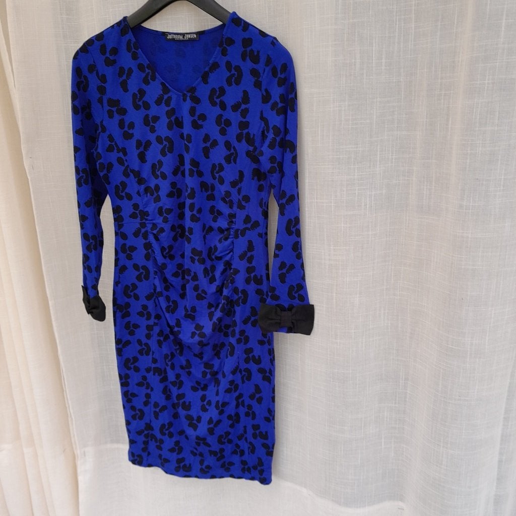 juffrouw jansen jurk nieuw kobalt blauw L, Maat 38/40 (M), Blauw, Nieuw, Ophalen of Verzenden