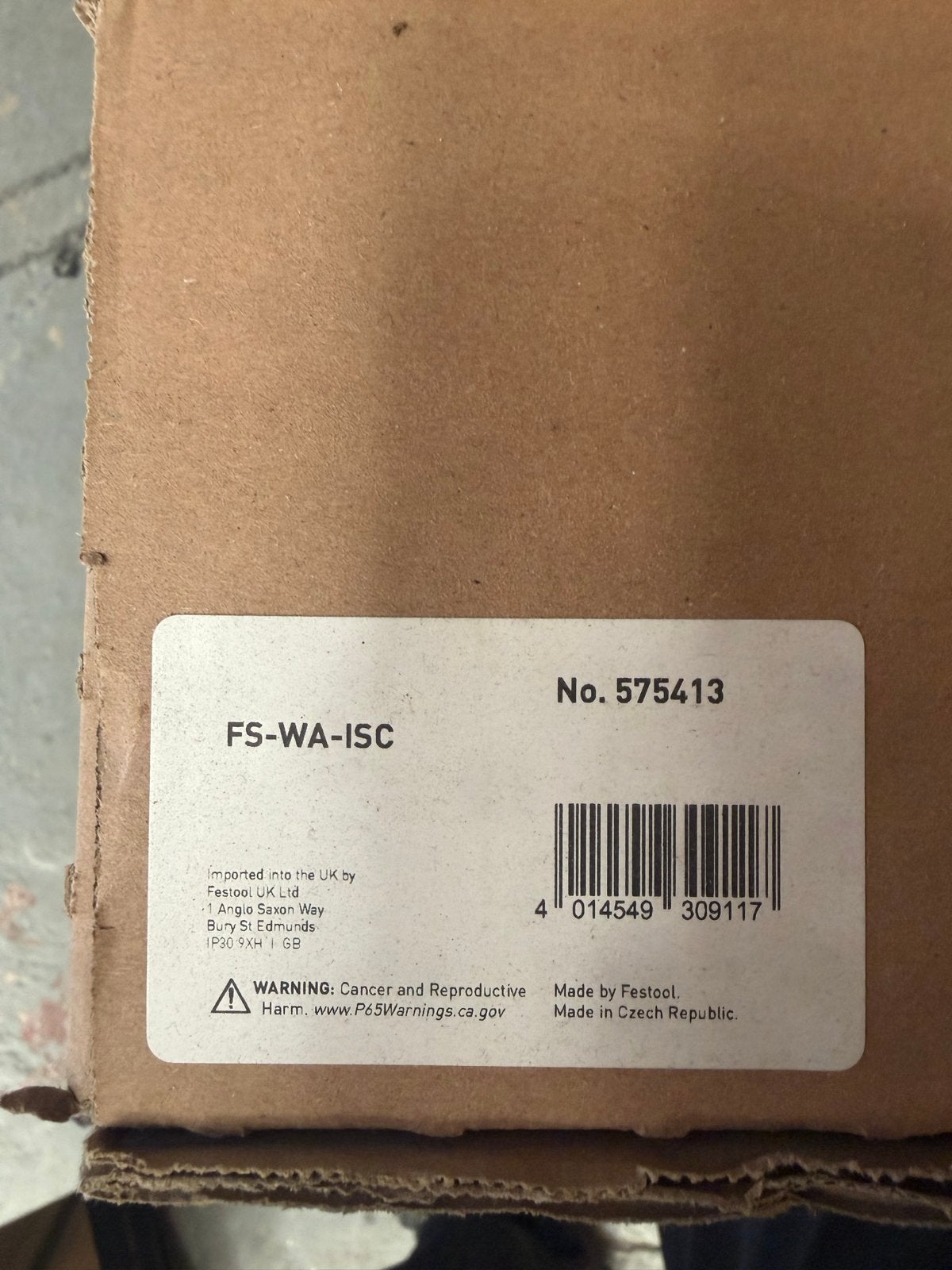 Festool FS-WA-ISC Geleiderail - Nieuw in doos, Ophalen of Verzenden, Nieuw, Overige typen, Festool