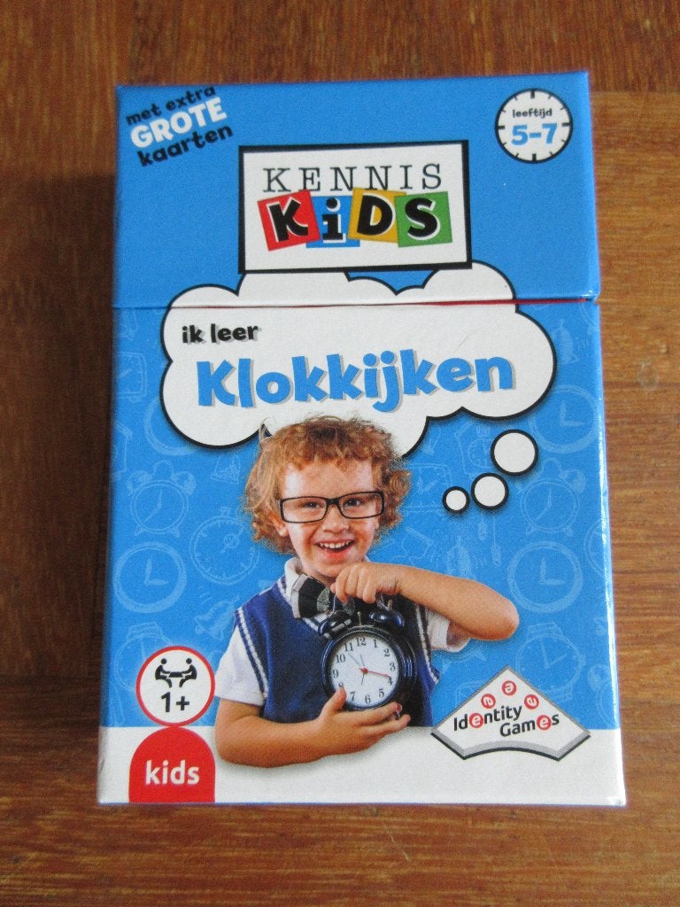 Kennis Kids : Ik leer klokkijken, Ophalen of Verzenden, Gebruikt, Puzzelen