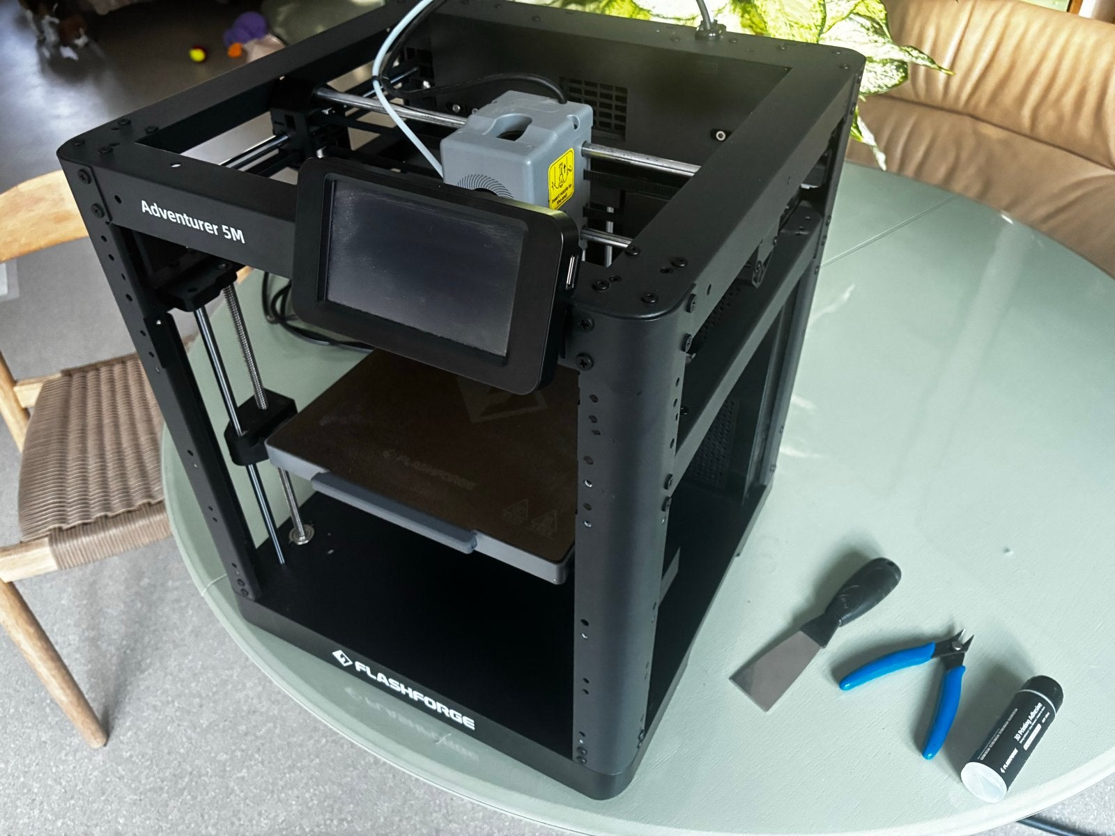 Flashforge Adventurer 5M 3D-printer - Zo goed als nieuw, Ophalen of Verzenden, Zo goed als nieuw, Filament