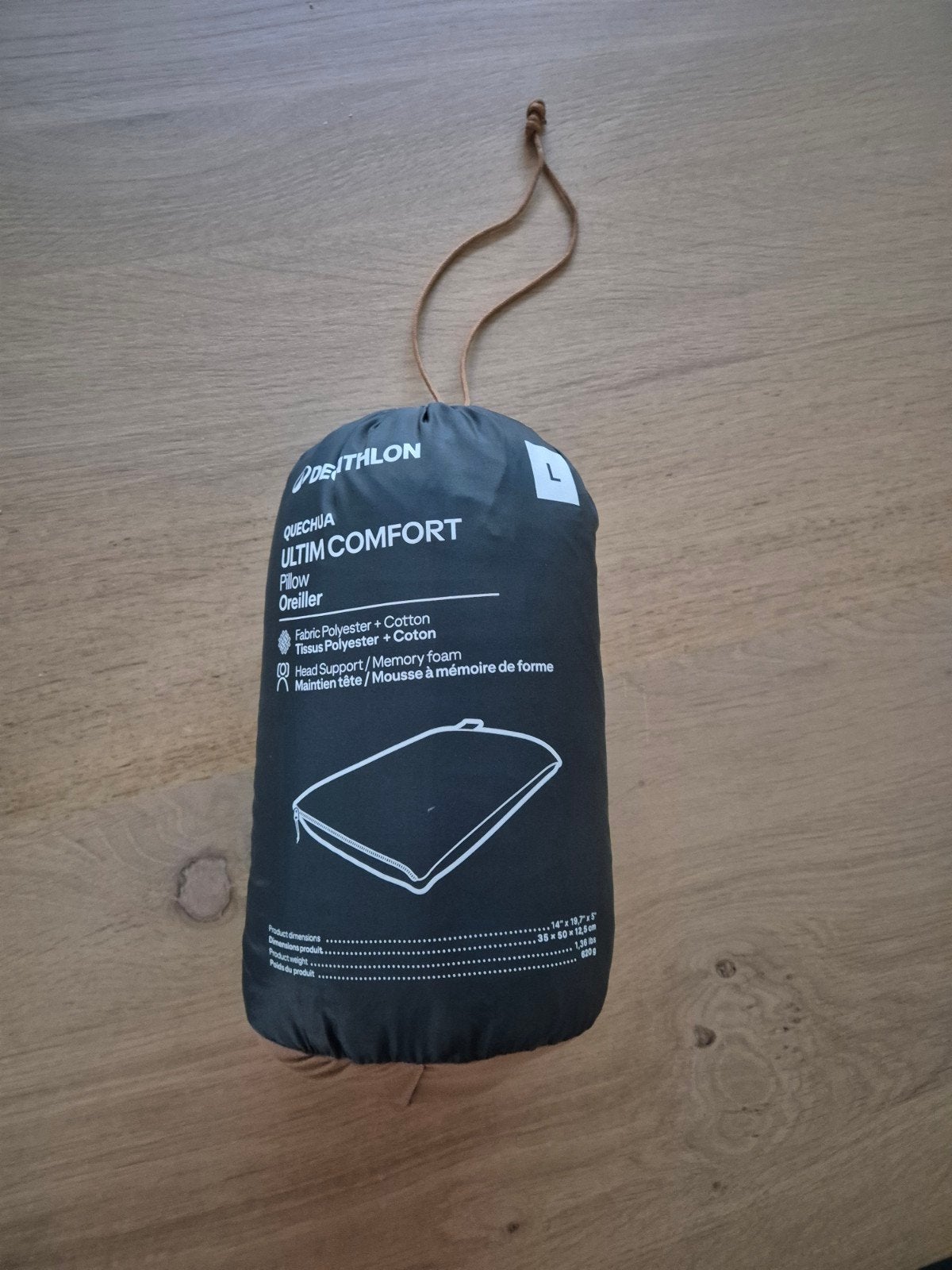 Quechua Ultim Comfort Kussen L - Ideaal voor kamperen, Ophalen of Verzenden, Nieuw