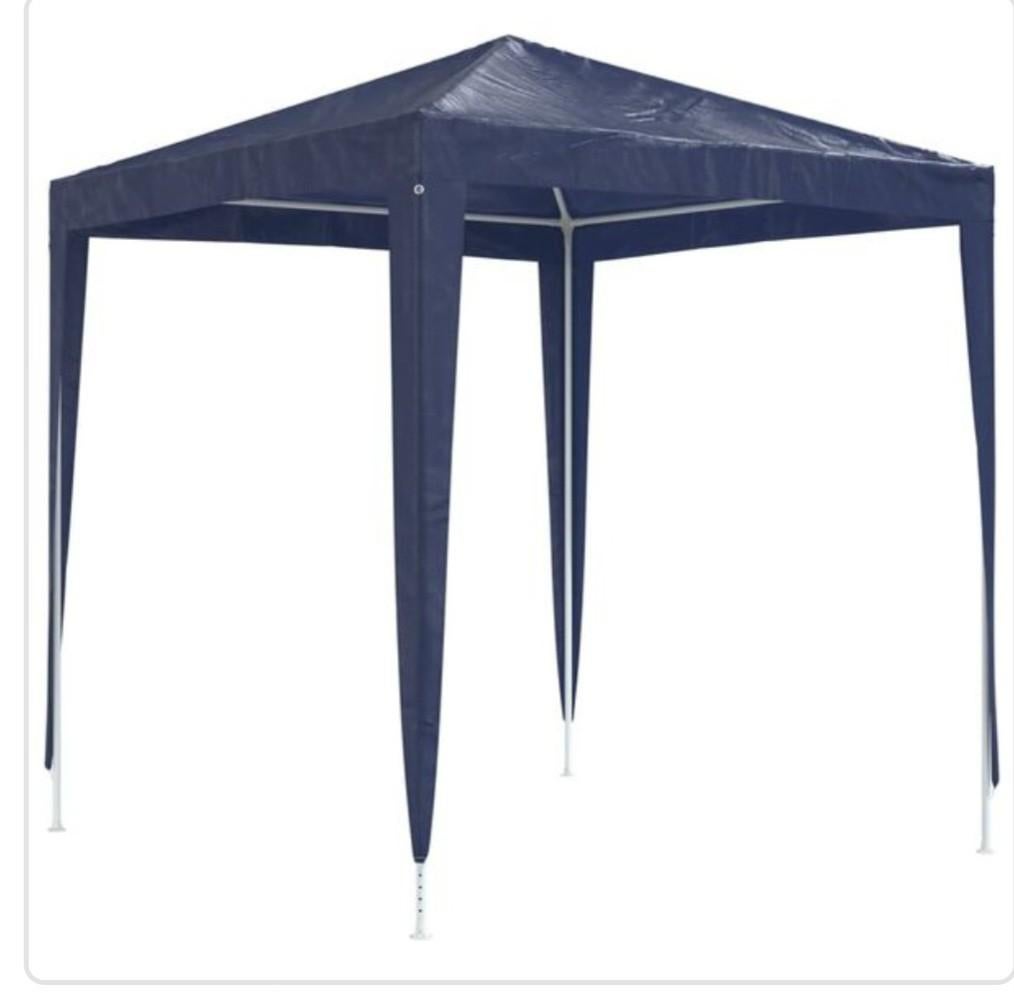 Partytent 2 x 2m blauw, nieuw in doos, Tuin en Terras, Partytenten, Opvouwbaar, Partytent, Minder dan 4 meter, Nieuw