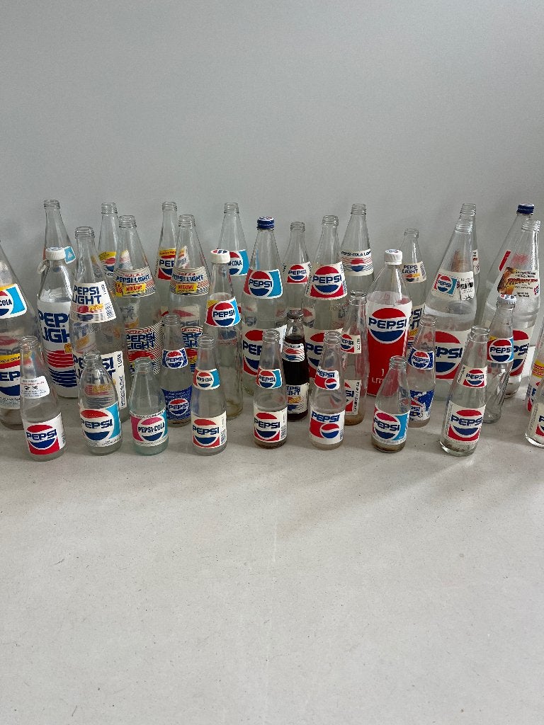Grote collectie vintage Pepsi flessen, Verzamelen, Ophalen of Verzenden