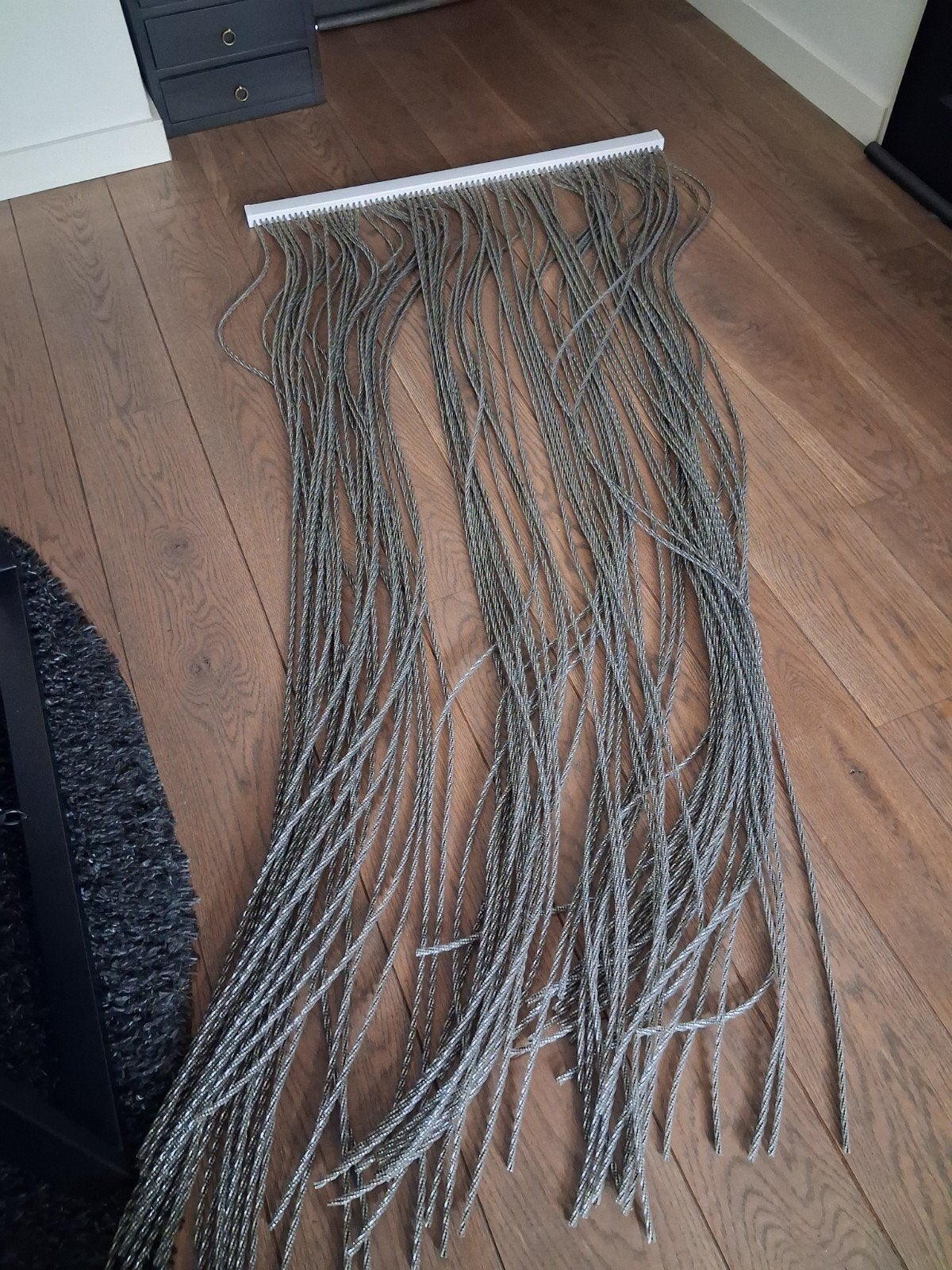 vliegengordijn, Doe-het-zelf en Verbouw, Deuren en Horren, Ophalen, Kunststof, 80 tot 100 cm, Zo goed als nieuw