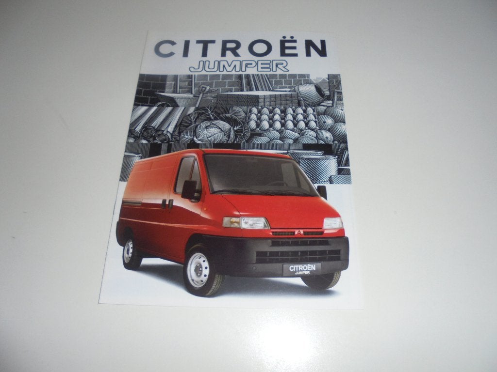 brochure Citroen Jumper  1994, Ophalen of Verzenden, Nieuw, Citroën