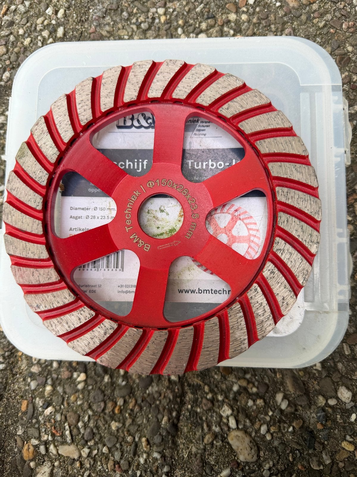 Flex Diamant Turbo-Jet Ø150mm BM Techniek, Ophalen, Nieuw, Overige typen