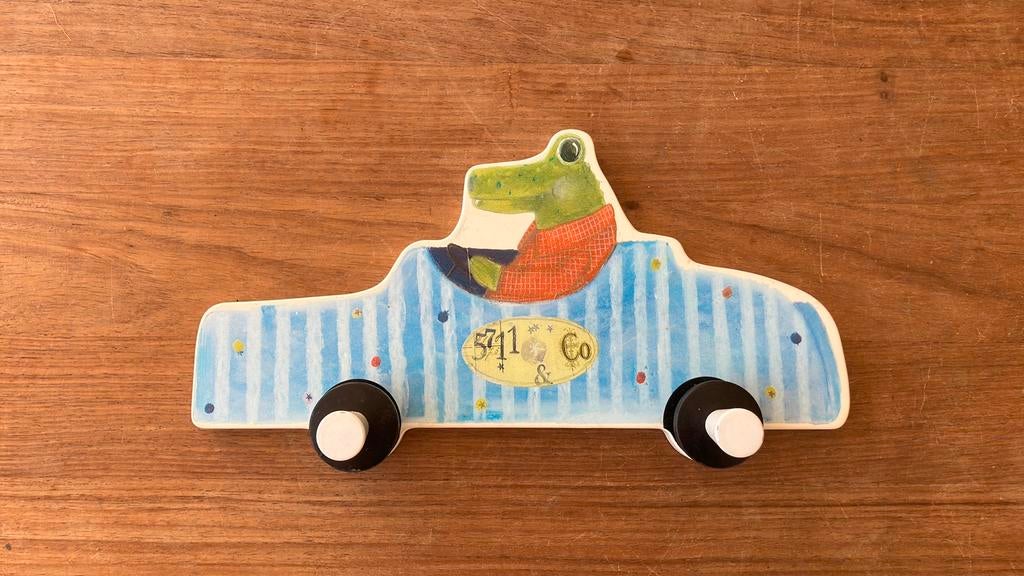 Kinder kapstok krokodil | Fabler Ikea, Wandkapstok, Gebruikt, Ophalen of Verzenden, Minder dan 100 cm