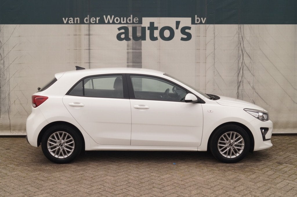 Kia Rio 1.0 T-GDi MHEV DynamicLine -NAVI-ECC-LMV-CAM-, Auto's, Gebruikt, Euro 6, Origineel Nederlands, Handgeschakeld
